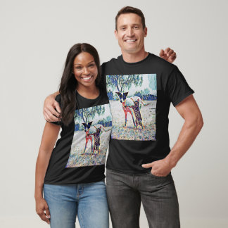 T-Shirt für die Gestaltung von Hunden und Katzen