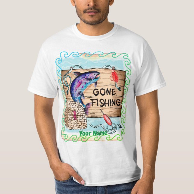T - Shirt für die gezielte Fischerei (Vorderseite)