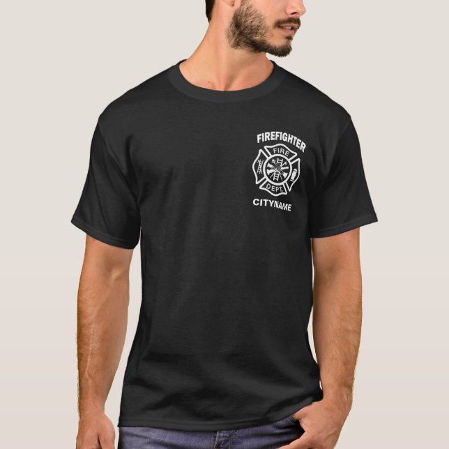 T - Shirt für die individuelle Brandabfuhr (Vorderseite)