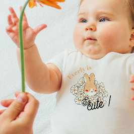 T-Shirt für die Kleinsten, süßes Kaninchenmotiv 