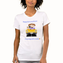 T - Shirt für die Lieferung des Treibers