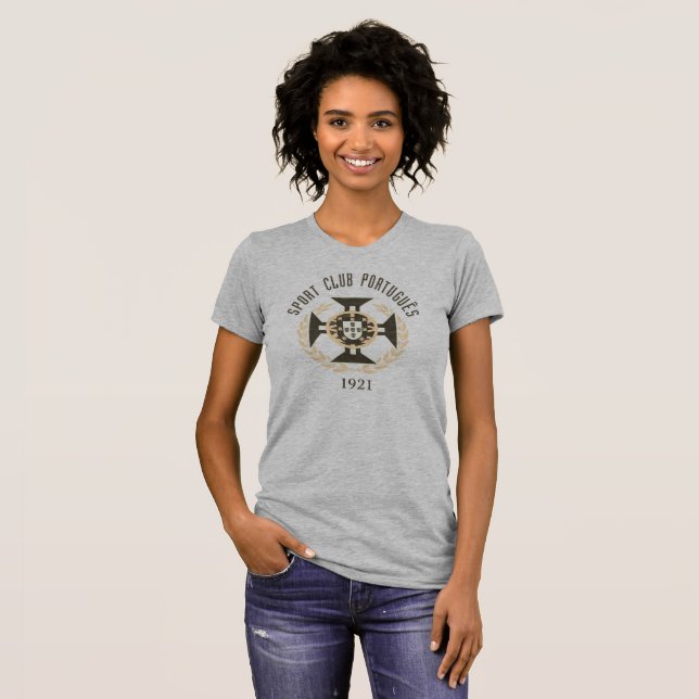 T - Shirt für die Logos von Portugiesen im Sportcl (Vorne ganz)