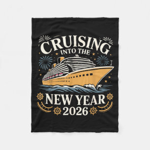 T-Shirt für die Partyreise zum Jahreswechsel 2026 Fleecedecke