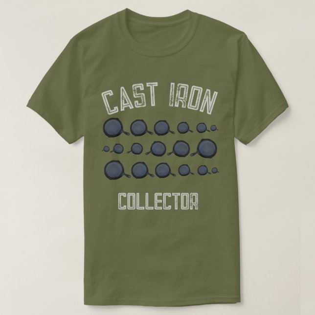 T - Shirt für die Sammlung von Metallteilen (Design vorne)