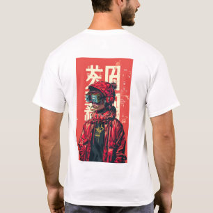 T - Shirt für die Signatur von Retro Anime AI MPC 