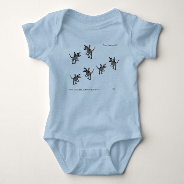 T - Shirt für einen Baby Boy / Dinosaurier (Vorderseite)