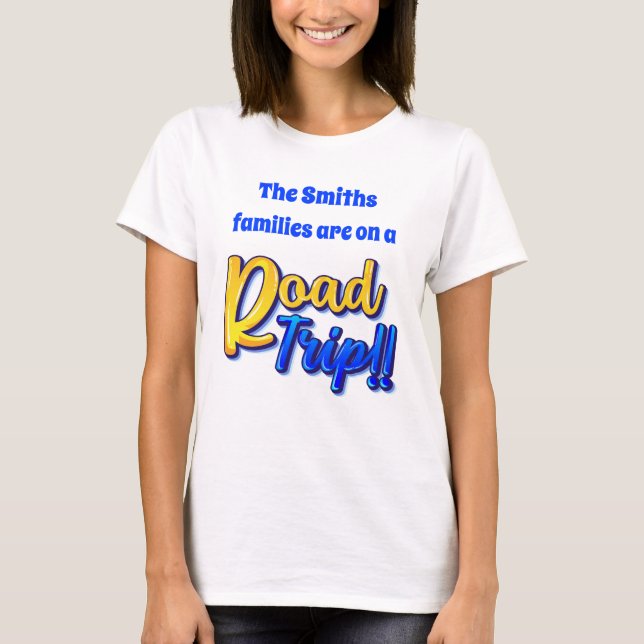 T - Shirt für Fahrten (Vorderseite)