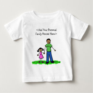 T - Shirt für Familienvater und Tochter