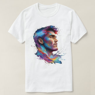 T - Shirt für farbenfrohe Kunstwerke - Einzigartig