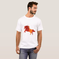 T - Shirt für Feuerpferde