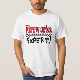 T-Shirt für Feuerwerk-Experten