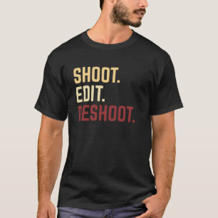T-Shirt für Fotografie und Videografie