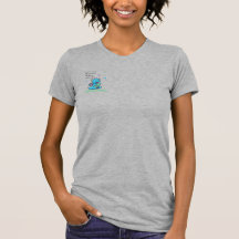 T-Shirt für Frauen Bibliothek für Kinder