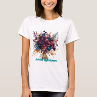 T - Shirt für Frauen Mit Monogramm