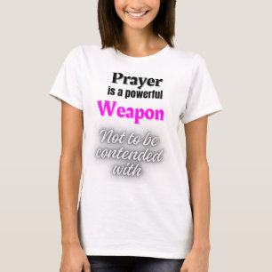 T - Shirt für Frauen - Power des Gebets