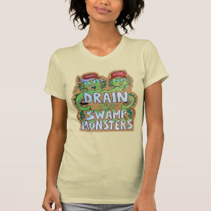 T-Shirt für Frauen: Sumpfmonster entwässern