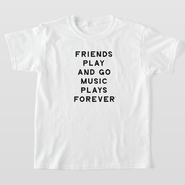 T - Shirt für Freunde und Musikkonzerte Kids (Ablage )