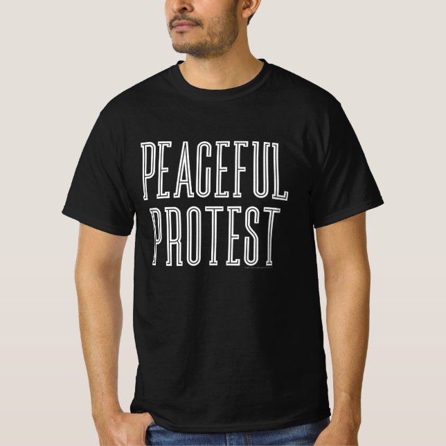 T - Shirt für friedliche Proteste (Vorderseite)