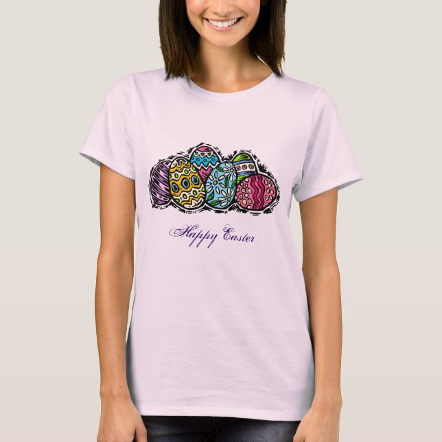 T - Shirt für gefärbte Eier (Vorderseite)