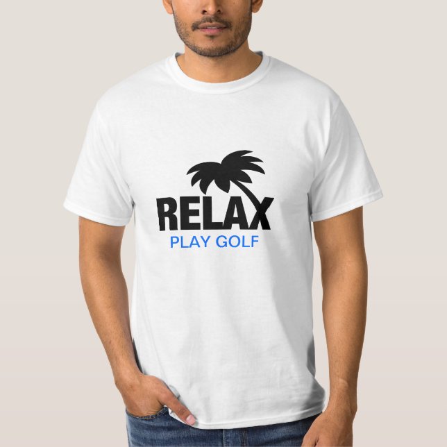 T - Shirt für Golfspieler mit lustigem Sprichwort (Vorderseite)