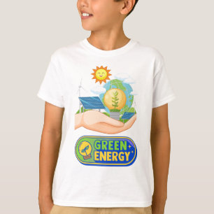 T - Shirt für grüne Energie