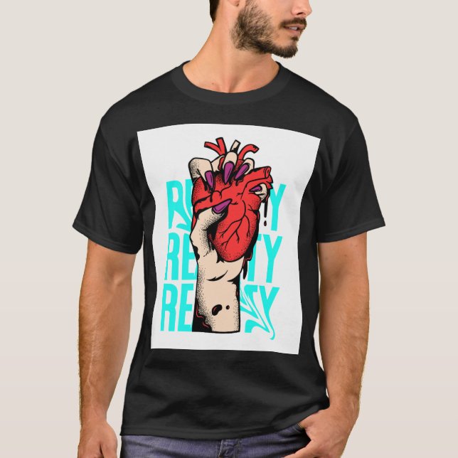 T - Shirt für Herzabbrüche (Vorderseite)