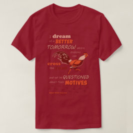 T - Shirt für Hühnerquoten