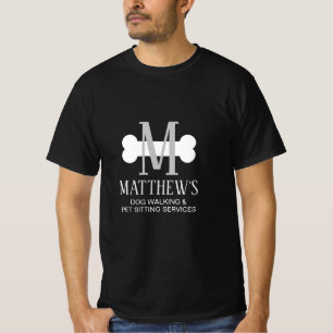 T-Shirt für Hundeausführ- und Haustiersitter-Gesch