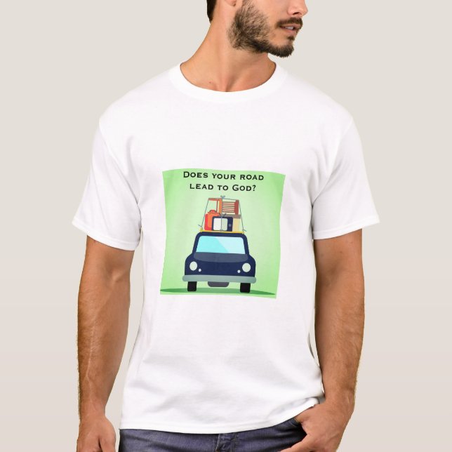 T - Shirt für Ihre Straße (Licht) (Vorderseite)