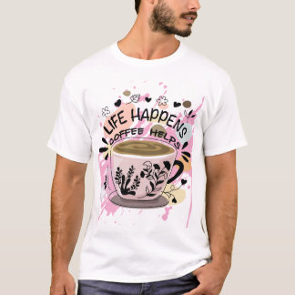 T-Shirt für Kaffeeliebhaber 