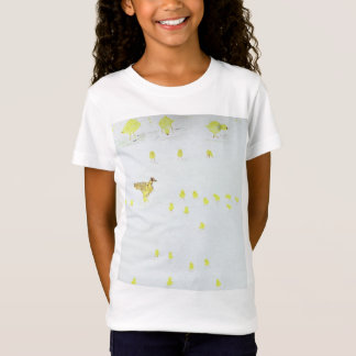 T - Shirt für Kinder, Baby Chicks Design.