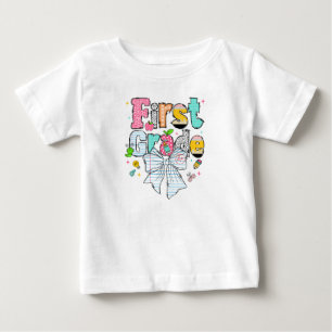 T-Shirt für Kinder der 1. Klasse zum Zurück zur Sc