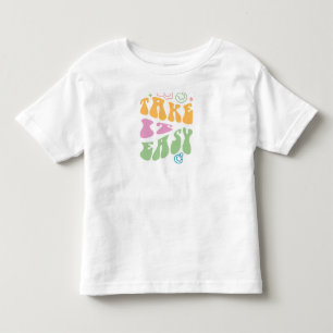 T-Shirt für Kinder mit der Aufschrift 'Take it eas