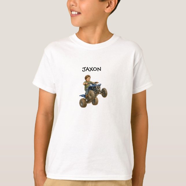 T-Shirt für Kinder Quad ATV (Vorderseite)