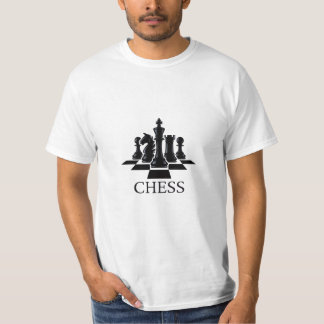 T - Shirt für klassische Schachfiguren - Stilvolle