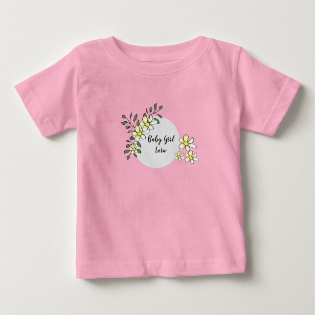 T - Shirt für kleine Mädchen anpassen (Vorderseite)
