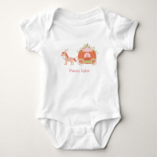 T-Shirt für kleine Prinzessinnen mit Pferd und Kür Baby Strampler