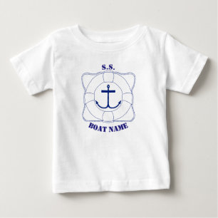T - Shirt für Kleinkinder mit langer Schlange (dun