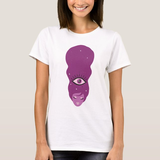 T-Shirt für kosmisches Sehen (Vorderseite)