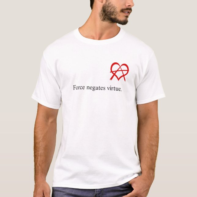 T - Shirt für Liberalisten und Anarchisten! (Vorderseite)