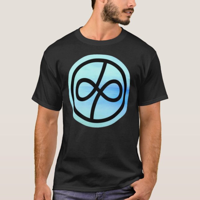 T - Shirt für Lila Logos in Deep Band (Vorderseite)