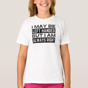 T-Shirt für Linkshänder