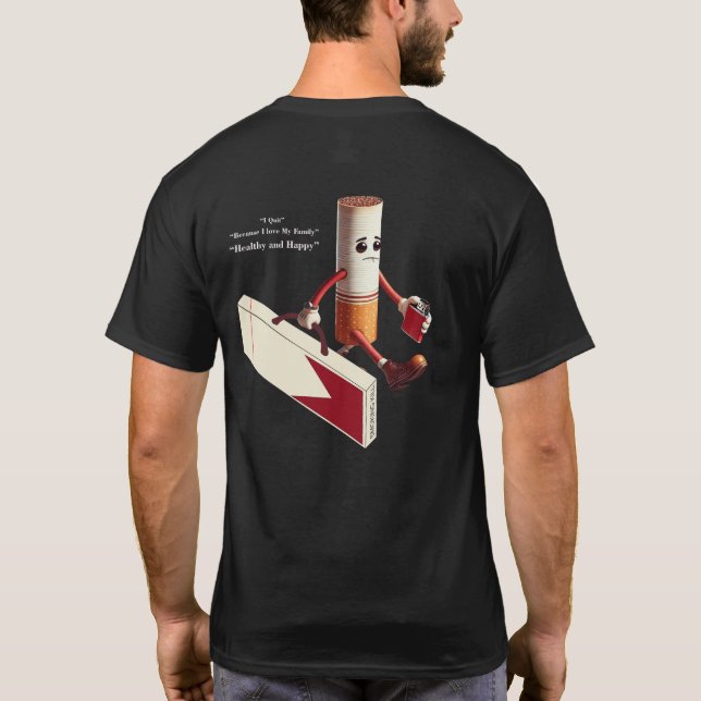 T-Shirt für Männer . (Rückseite)