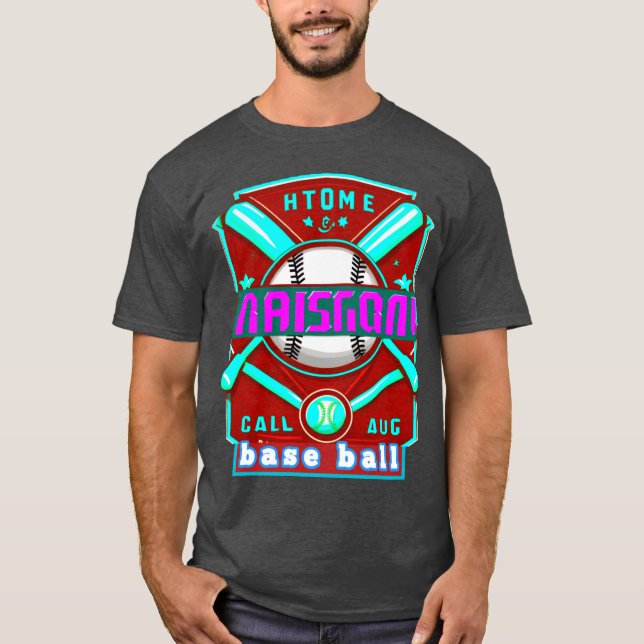 T - Shirt für Männer mit farbenfrohem Digitaldesig (Vorderseite)