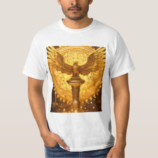 T - Shirt für Männer mit majestätischer Adlergesta