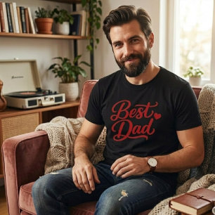 T-Shirt für Männer mit minimalistischer Aufschrift