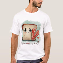 T - Shirt für Männer mit Sad Brot