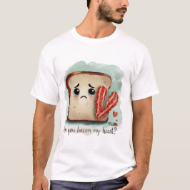 T - Shirt für Männer mit Sad Brot