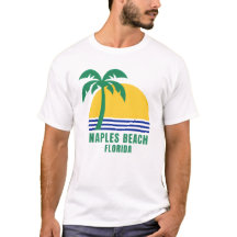 T-Shirt für Männer Naples Beach Florida