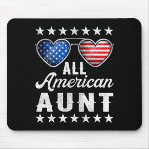 T-Shirt für Männer zum 4. Juli, amerikanisch für F Mousepad